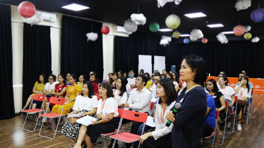 Cán bộ, giáo viên FPT Schools trao đổi kinh nghiệm tại Hội thảo giáo dục "Nền tảng xây dựng văn hóa chất lượng" 28 Hội thảo "Xây dựng nền tảng văn hóa chất lượng"