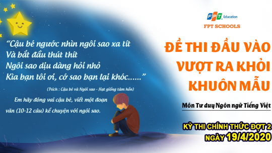 Đề thi định vị năng lực lớp 6 vượt ra khỏi khuôn mẫu, kích thích tối đa sự sáng tạo của thí sinh 55 10DIEM