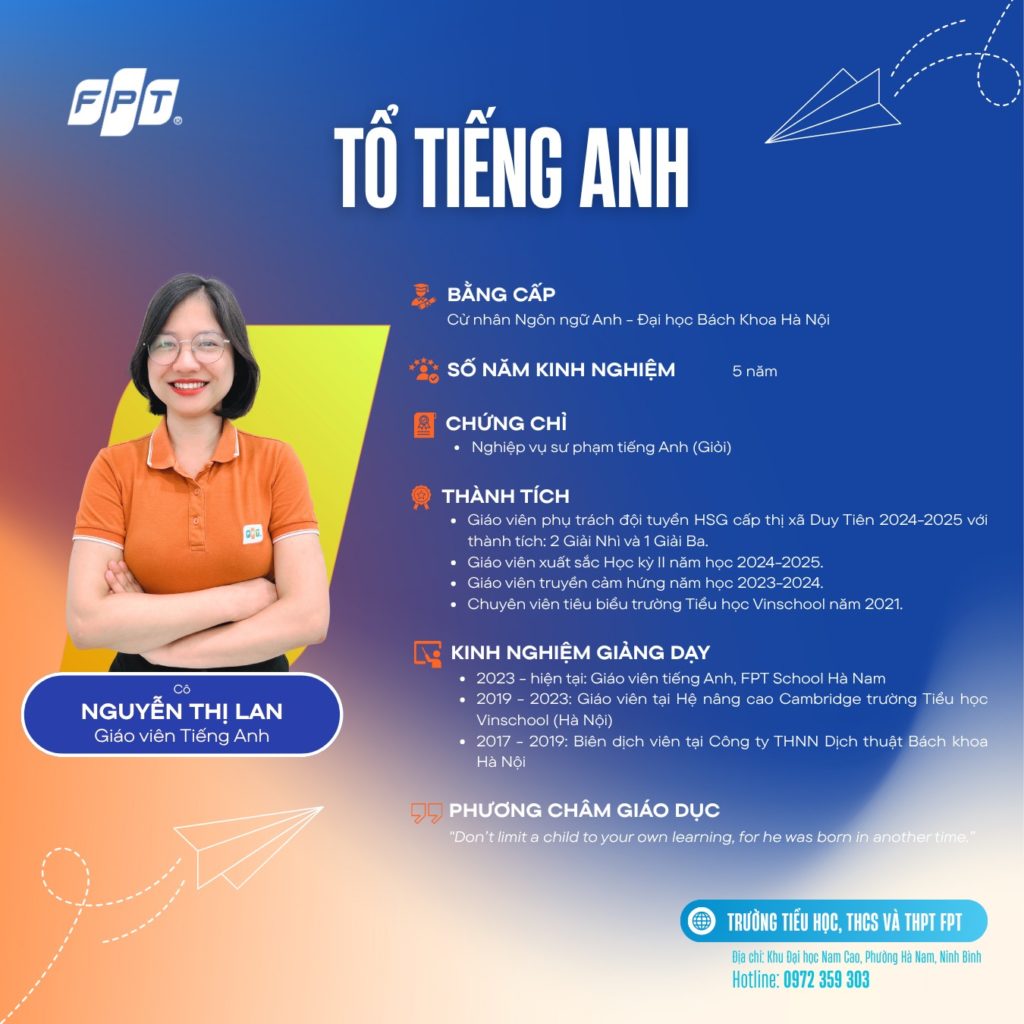 Tiếng Anh - 1 trong 3 điểm khác biệt nổi bật tại FPT Schools 15 2 139