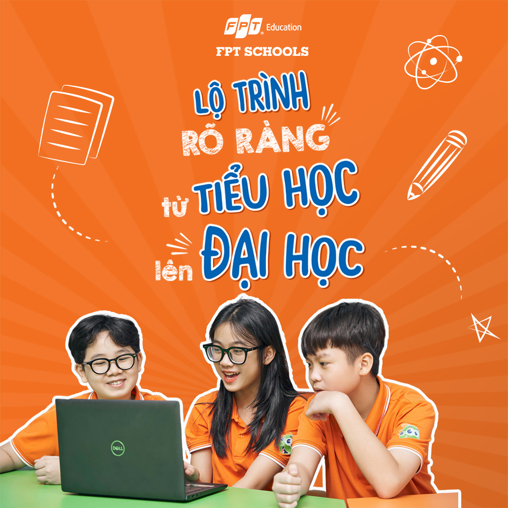 Lộ trình rõ ràng từ tiểu học