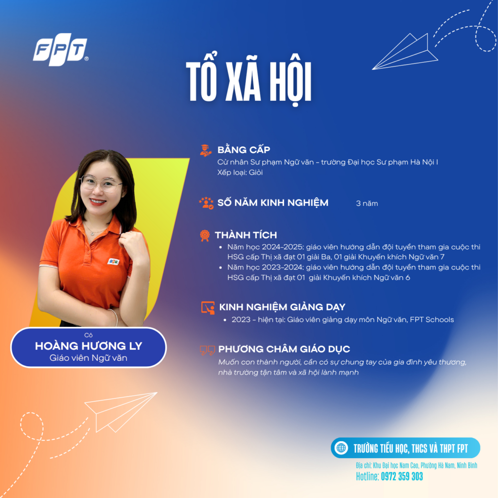 Tổ Xã hội FPT Schools - Người thầy góp phần kiến tạo nhân cách, mở rộng tầm nhìn toàn cầu 17 4 27