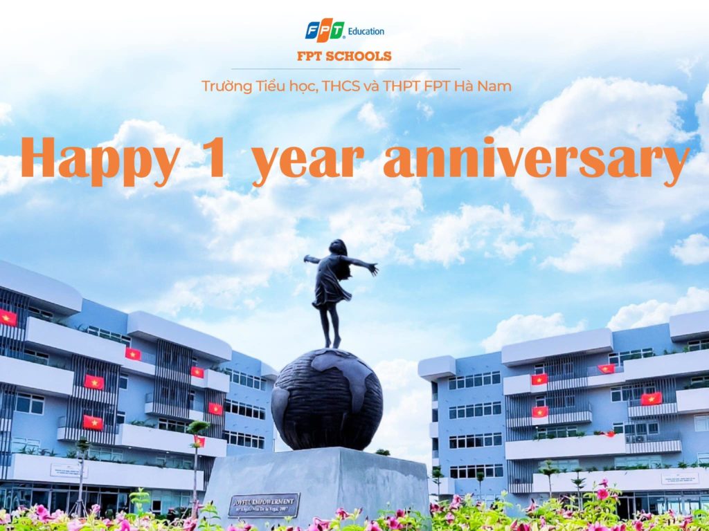 Chúc mừng FPT School Hà Nam tròn 1 tuổi.