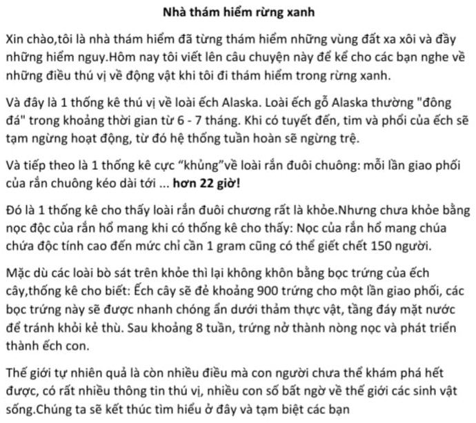 Câu chuyện của nhà thám hiểm giấu tên với chuyến hành trình bí ẩn tìm hiểu về thiên nhiên