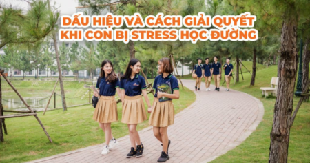 Dấu hiệu và cách giải quyết khi con bị stress học đường