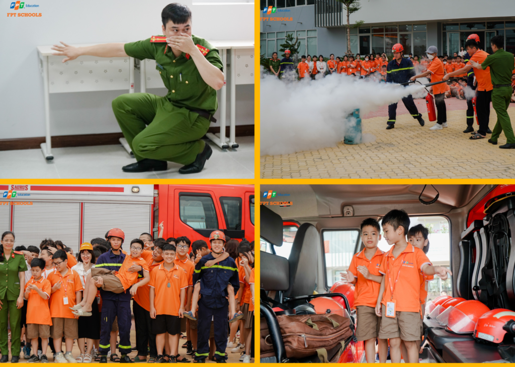 Học sinh FPT Schools Hà Nam hào hứng trong buổi tập huấn.