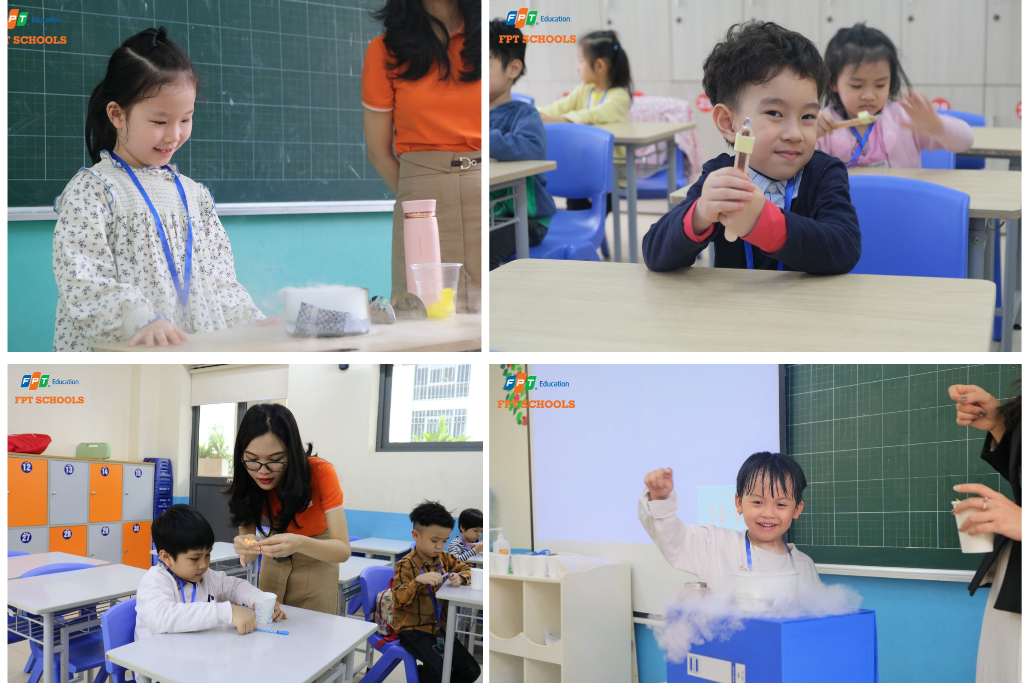 Có gì đặc biệt tại Ngày hội tuyển sinh khối 1 - đợt tháng 4, ở FPT Schools? 15 Những thiên thần nhỏ đầy phấn khích trước sự kì diệu của STEM