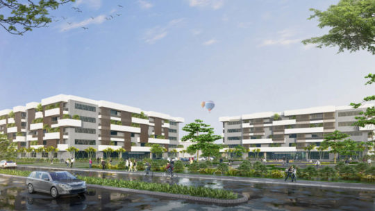 Phối cảnh tổng thể FSchools Hà Nam