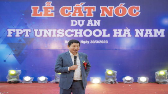 TS. Trương Gia Bình chia sẻ cam kết đồng hành cùng tỉnh Hà Nam.