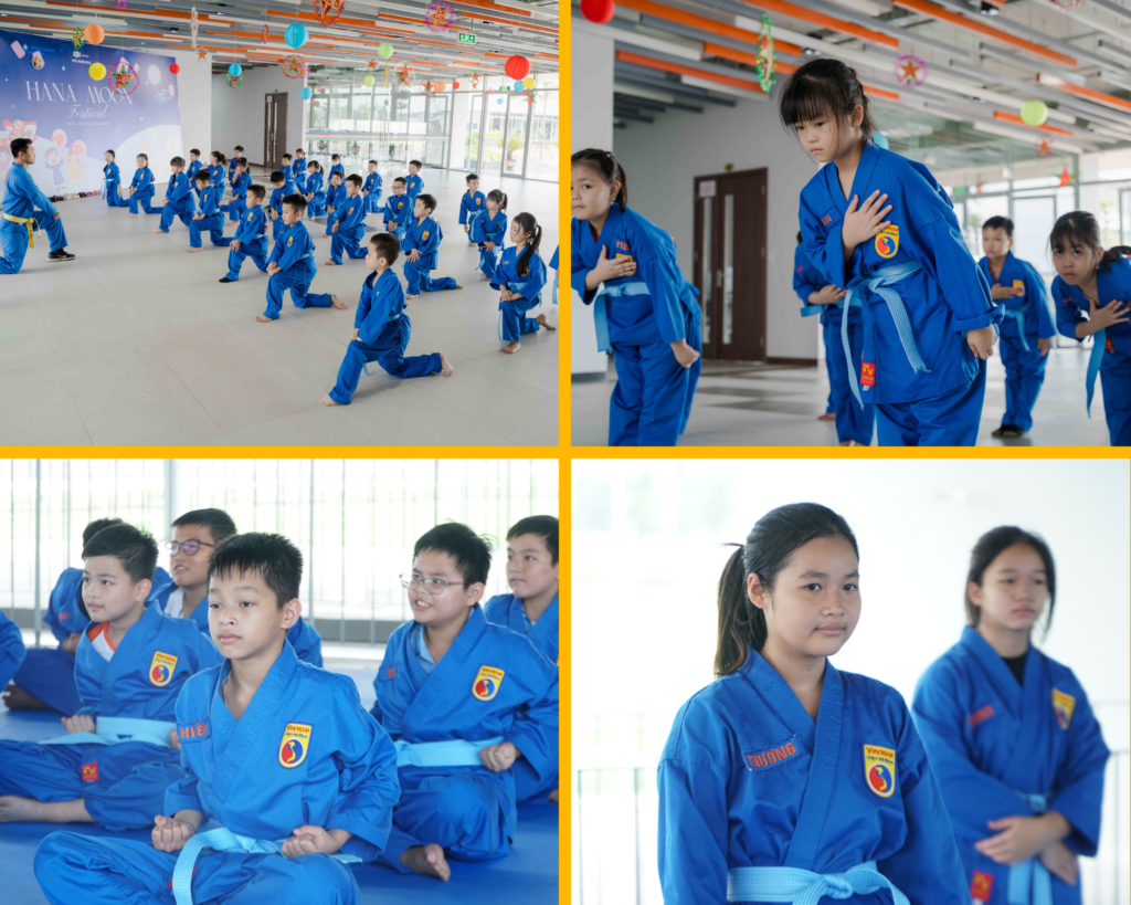 Học Vovinam rèn thân, luyện chí.