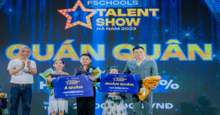 Chủ nhân ngôi vị Quán quân và Á quân Chung kết FSchools Talent Show Hà Nam 2023.