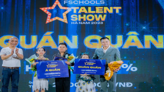 Chủ nhân ngôi vị Quán quân và Á quân Chung kết FSchools Talent Show Hà Nam 2023.