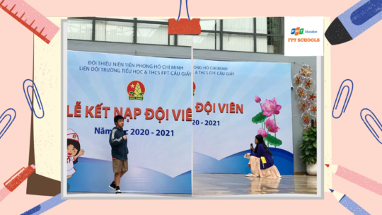 Học sinh khối 8 mang hơi thở cuộc sống vào giờ chào cờ tháng 10 1 Thiet ke khong ten 5 2