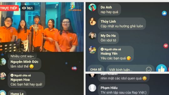 CƯ DÂN MẠNG HÀO HỨNG VỚI LỄ KHAI GIẢNG ĐỘC ĐÁO CỦA TRƯỜNG F 2 b 1