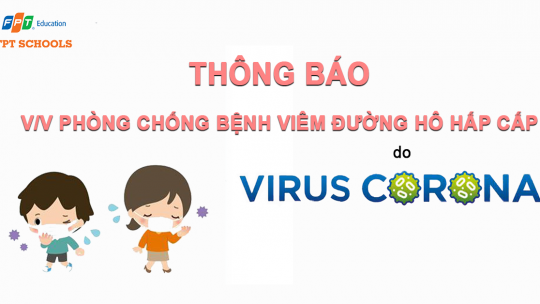THÔNG BÁO: Phòng tránh bệnh viêm đường hô hấp cấp do virus Corona 11 b1