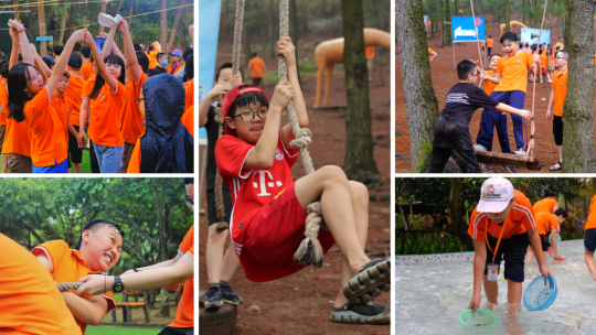 HỌC SINH THCS KHÁM PHÁ KHU DU LỊCH SINH THÁI BẢN RÕM 2 ban rom