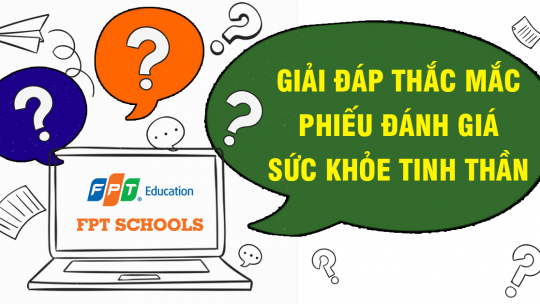 Giải đáp thắc mắc phiếu đánh giá sức khỏe tinh thần năm học 2020-2021 15 banne