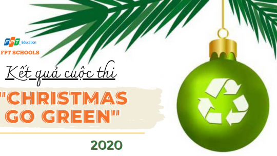 TỔNG HỢP GIẢI THƯỞNG CUỘC THI "CHRISTMAS GO GREEN" 13 banner christmas go green