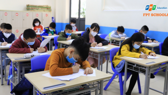 Gần 500 học sinh tại Hà Nội tham gia đánh giá năng lực đầu vào khối 6 đợt tháng 3 tại FPT Schools 11 banner thi