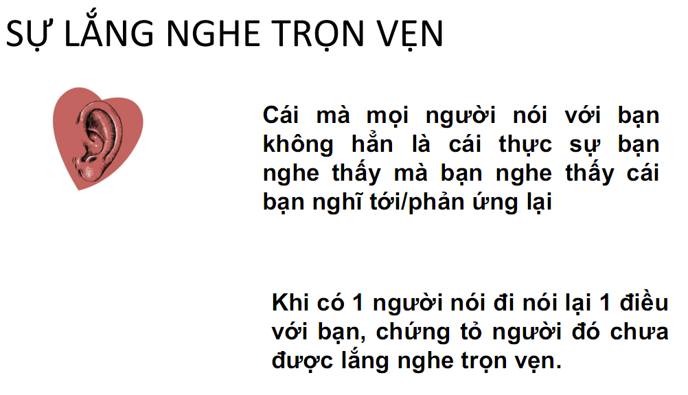 Tầm quan trọng của sự lắng nghe trong hoạt động làm việc nhóm