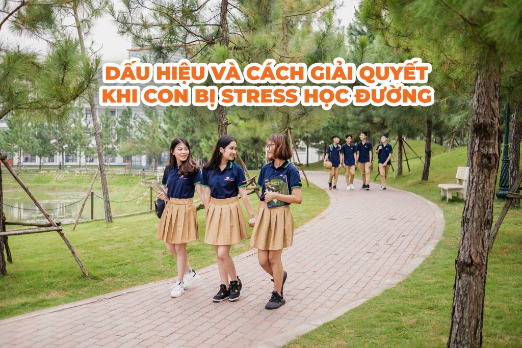 Cha mẹ cần biết cách nhận biết stress học đường.