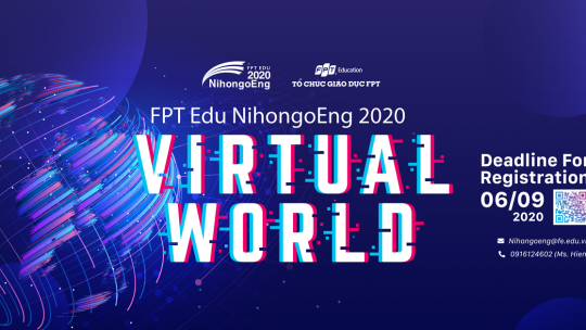 Cuộc thi ngôn ngữ dành cho học sinh, sinh viên FPT với chủ đề Virtual World 4 u1