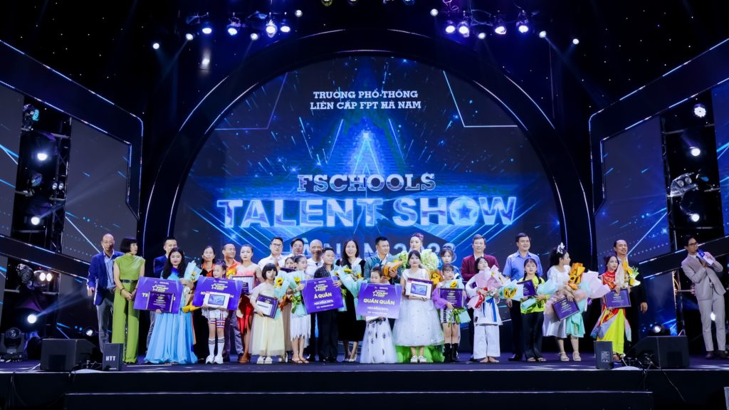 Chủ nhân ngôi vị Quán quân và Á quân Chung kết FSchools Talent Show Hà Nam 2023.